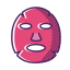 Face Mask Icon, face mask,skincare,cosmetics