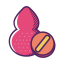 Makeup Sponge Icon, cosmetics,makeup sponge,tool