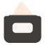 Cosmetic Pouch Icon, pouch,cosmetic