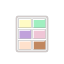 Concealer Palette Icon, concealer palette,makeup