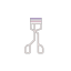 Eyelash Curler Icon, eyelash curler,makeup tool