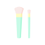 Brushes Cosmetic Icon, brushes,makeup tools