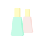 Lotion and Toner Cosmetic Icon, lotion,toner