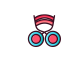 Eyelash Curler Icon, eyelash curler,makeup