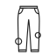 Pants with Details Icon, pants,detailed,bottom