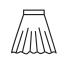 Pleated Skirt Icon, pleated skirt,skirt,bottom