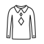 Polo Shirt Icon, polo shirt,collared,top
