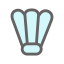 Badminton Shuttlecock Icon, badminton,shuttlecock