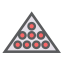 Billiard Balls Icon, billiards,balls