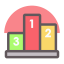 Ranking Podium Icon, podium,ranking