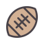 Rugby Ball Icon, ball,rugby