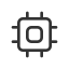 Big Data Chip Icon, big data,chip