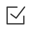 Check in Square Icon, check,square