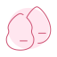 Beauty Blender Icon, beauty blender,makeup tool