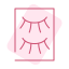 False Eyelashes Icon, false eyelashes,makeup