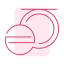 Foundation and Powder Icon, foundation,powder