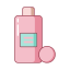 Bottle & Cap Icon, bottle,cap,skincare