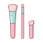 Makeup Brushes Icon, brushes,makeup,cosmetics