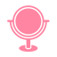Mirror Icon, makeup tool,mirror