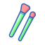 Makeup Brushes Icon, makeup brushes,beauty tool