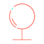 Makeup Mirror Icon, makeup mirror,beauty tool