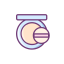 Eye Shadow Icon, compact,eye shadow