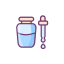 Jar and Dropper Icon, jar,dropper