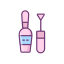 Nail Polish and Tool Icon, nail polish,nail art