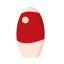 Nail Polish Bottle (Round) Icon, nail polish,round bottle