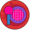 Loose Powder Icon, loose powder,face makeup