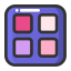 Eyeshadow Palette Icon, eyeshadow,palette,makeup