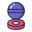 Powder Puff Icon, powder puff,cosmetic,makeup