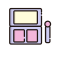 Lipstick & Case Icon, lipstick,lip makeup