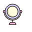 Vanity Mirror Icon, vanity mirror,makeup mirror