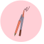 Eyebrow Pencil Icon, eyebrow,makeup,pencil