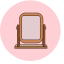 Vanity Mirror Icon, makeup,mirror,vanity