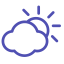 Cloudy Icon, cloudy,sun,weather