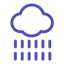 Heavy Rainstorm - Severe Rainstorm Icon, rainstorm,rain,weather