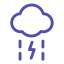 Thunderstorm Icon, rain,thunderstorm,weather