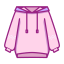 Hoodie Icon, hoodie,girly hoodie,pink hoodie