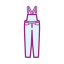 Overalls Icon, girly overalls,overalls,pink overalls