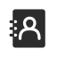 Address Book Icon, address,book,person