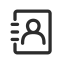 Address Book (Outline) Icon, address,book,outline,person