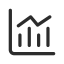 Bar Chart (Outline) Icon, bar,chart,outline