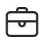 Briefcase (Outline) Icon, briefcase,business,outline