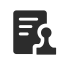 Contract Icon, contract,person
