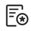 Contract (Star) Icon, contract,star
