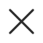 Cross (Outline) Icon, cross,X,outline