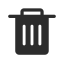 Delete (Outline) Icon, delete,trash,can,outline