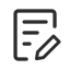 Edit 3 (Outline) Icon, edit,outline,paper,pencil